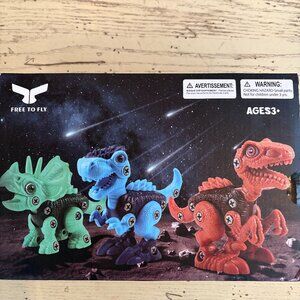 NWT FREE TO FLY Dinosaur STEM Learning Take Apart Dinosaur Toys